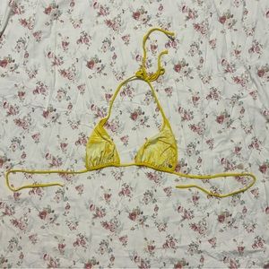 yellow, S/XS bikini top.